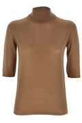 Max Mara Cecina High Neck Half-Sleeved Jumper