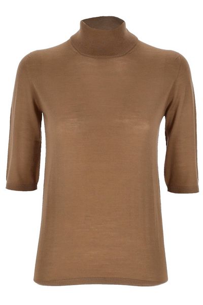 Max Mara Cecina High Neck Half-Sleeved Jumper