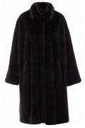 Yves Salomon Button-Front Coat