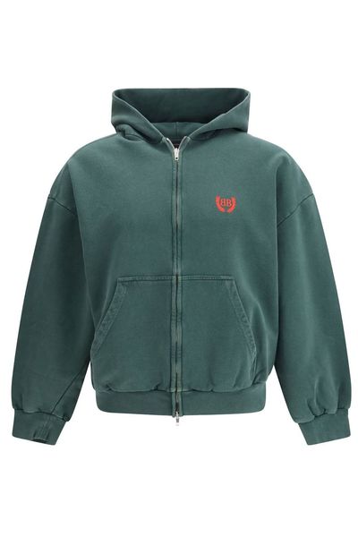Balenciaga Laurel Classic Zip-Up Hoodie