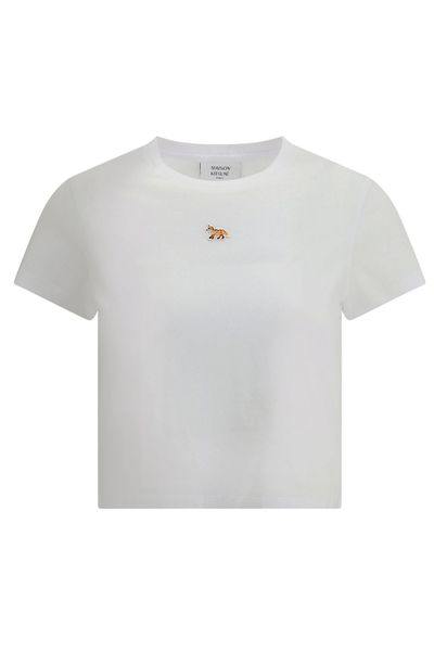 Maison Kitsuné Fox Baby Cropped T-Shirt