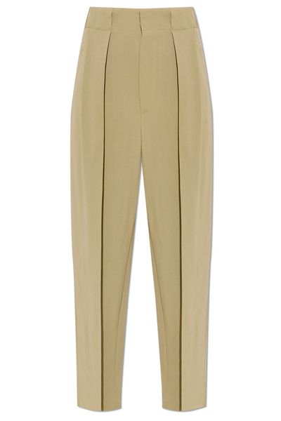 Victoria Beckham Pleated High-Waist Pants