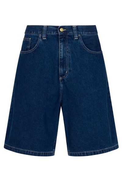 Carhartt WIP Logo Patch Denim Shorts