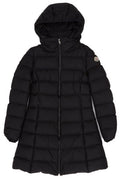 Moncler Logo-Patch Hooded Coat