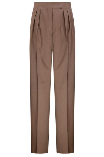 Max Mara Zimino Double Pleated Pants