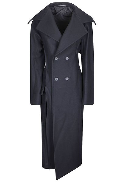 Yohji Yamamoto 4B Slim Fit Long Coat