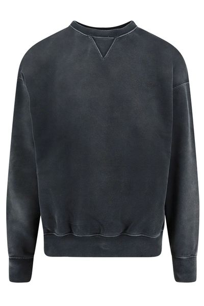 Maison Margiela Long-Sleeved Crewneck Sweatshirt