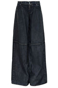 Stella McCartney Waxed-Finish Straight-Leg Denim Jeans