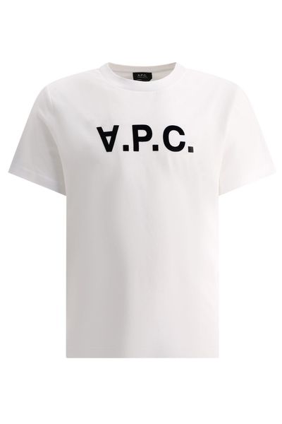 A.P.C. Logo Printed Crewneck T-Shirt