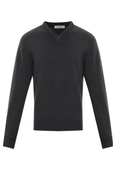 Lemaire V-Neck Knitted Sweater