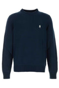 Prada Logo Embroidered Knitted Sweater