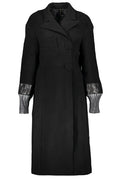 Ellery Contrast Cuff Long Coat