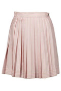 Versace Chain-Printed Pleated Mini Skirt