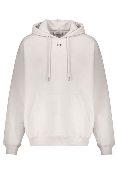 Off-White Logo Drawstring Hoodie
