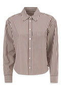 Weekend Max Mara Panetto Striped Button-Up Shirt