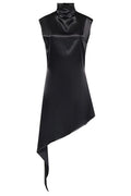 Dior Draped High-Neck Dress