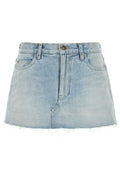 Balenciaga Denim Mini Skort