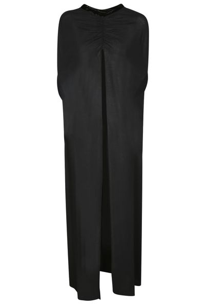 DARKPARK Ruched Long Cape