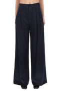 Maison Margiela Wide-Leg Pleated Trousers