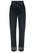 Ferragamo Straight-Leg Turn-Up Jeans