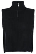 MM6 Maison Margiela Knitted Half-Zip Vest