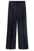 Etro Paisley Pleated Straight Leg Pants