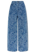 Adidas Originals Paisley Wide-Leg Jeans