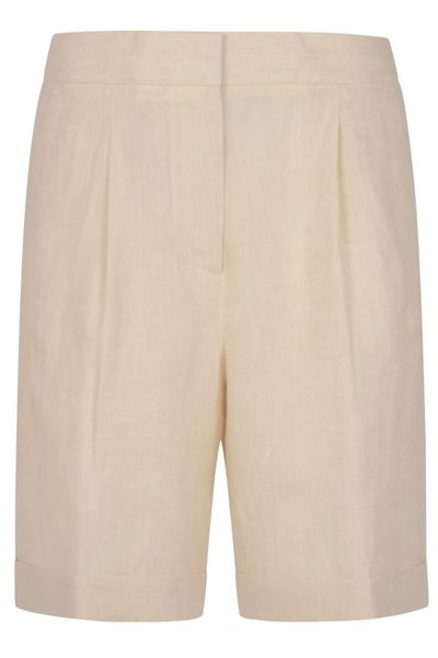 Peserico Wide Leg Pleated Shorts