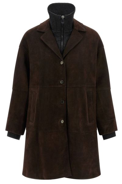P.A.R.O.S.H. Monet High Neck Coat
