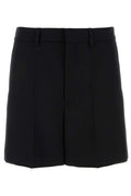 Valentino Wide-Leg Tailored Shorts