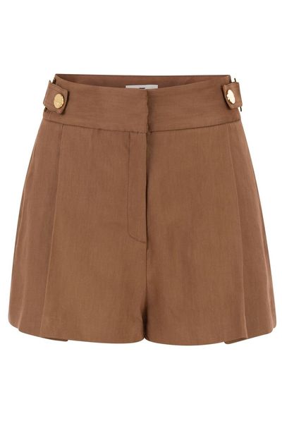 Elisabetta Franchi Pleated Shorts