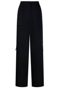 Ganni Twill Suiting Cargo Trousers
