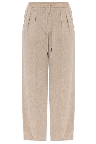 Max Mara Funale Pleated Wide-Leg Pants