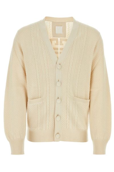 Givenchy Button-Up Knit Cardigan