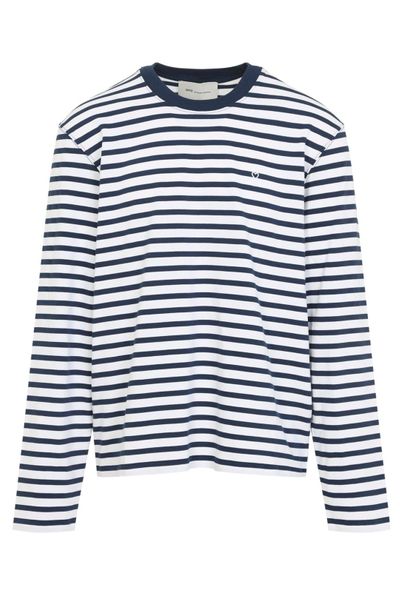 AMI Striped Long Sleeved T-Shirt