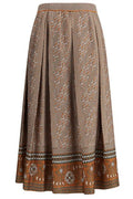 Valentino All-Over Patterned Knitted Skirt