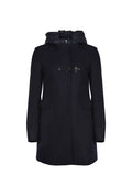 Fay Padded Hooded Wool Coat