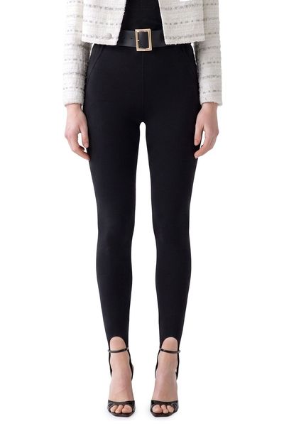 Self-Portrait Knit Stirrup Leggings