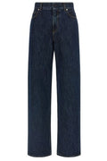 Fendi Logo Patch Straight-Leg Jeans