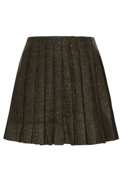 Dior Pleated Mini Skirt