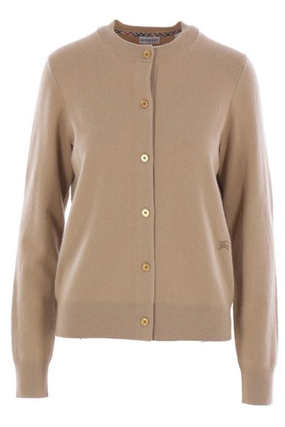 Burberry EKD Embroidered Buttoned Cardigan