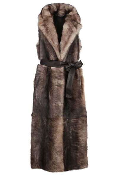 Yves Salomon Toscana Sheepskin Vest