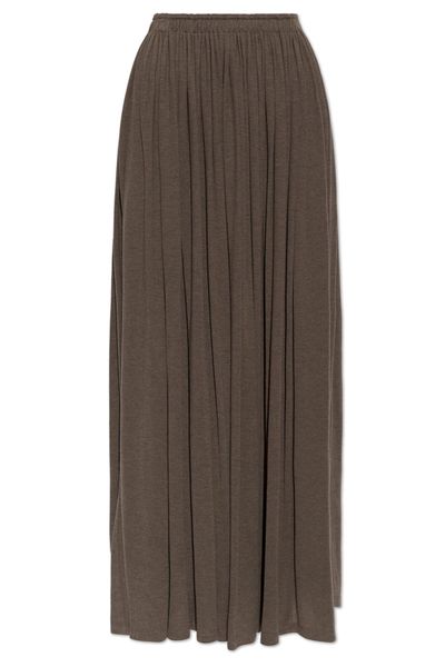 Max Mara Pleated Knitted Skirt