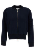 Thom Browne 4-Bar Zipped Bomber Jacket