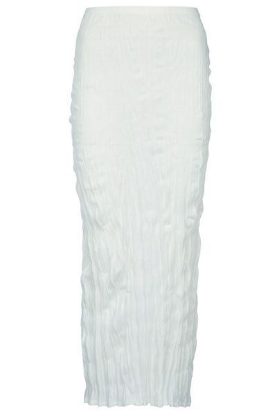 Totême Crinkled Knitted Skirt