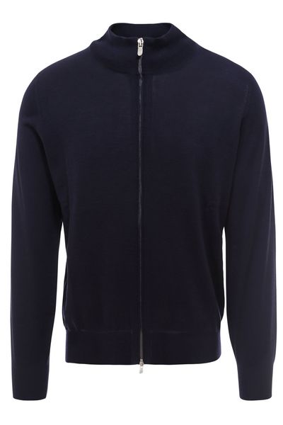 Brunello Cucinelli Zipped High-Neck Cardigan
