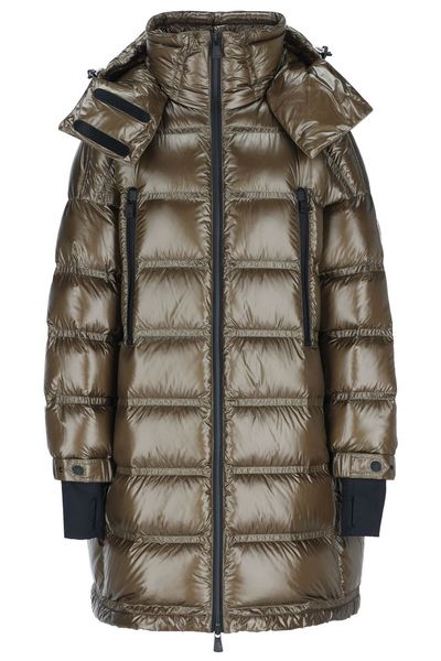 Moncler Grenoble Rochelairs Hooded Long Down Jacket
