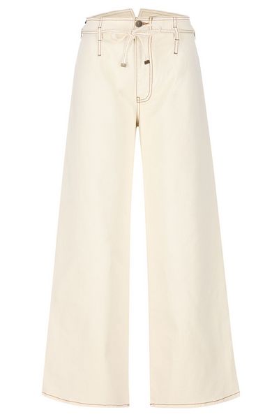 Etro Tied Waist Wide Leg Jeans