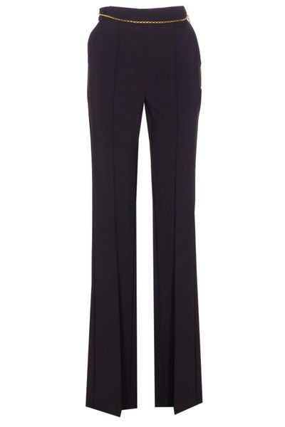 Elisabetta Franchi Chain Detailed Trousers