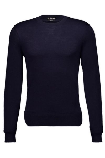 Tom Ford Crewneck Fine-Knit Jumper
